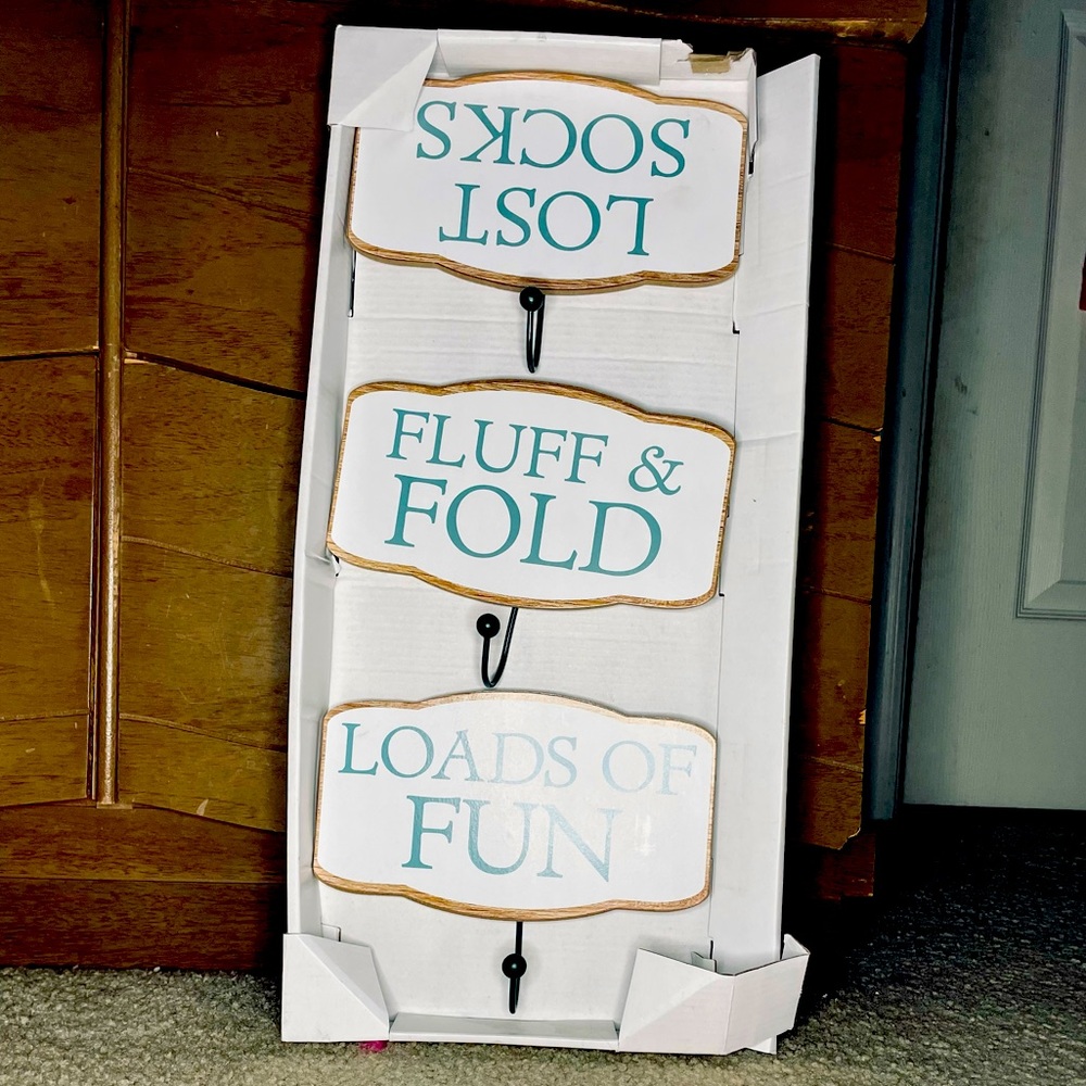 Laundry room decor